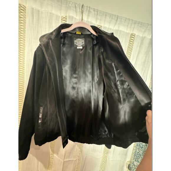 VTG Leather Jacket 1980s Solvang First Street Leather Lambskin Suede XL Designer - Picture 10 of 15